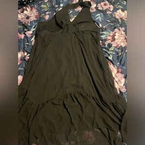 SHEIN curve halter top dress